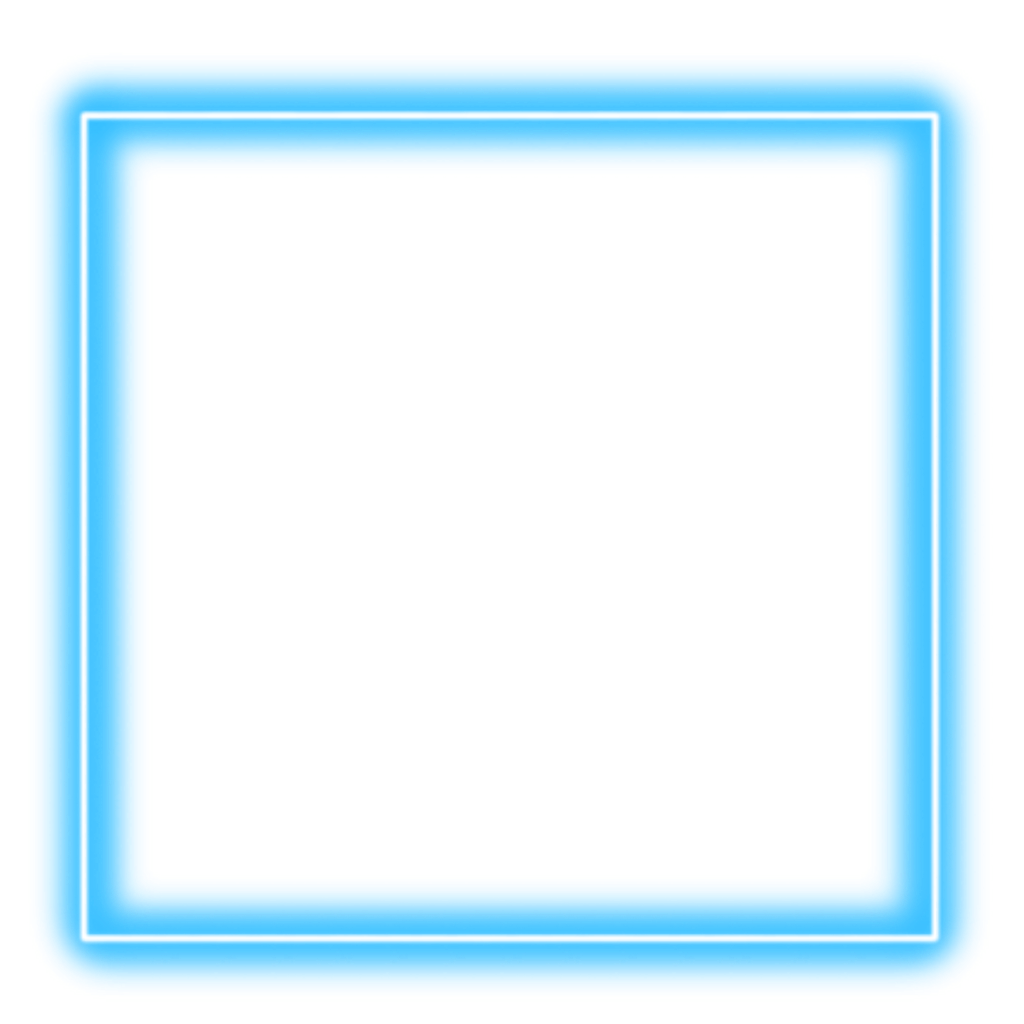 Blue Square Transparent File