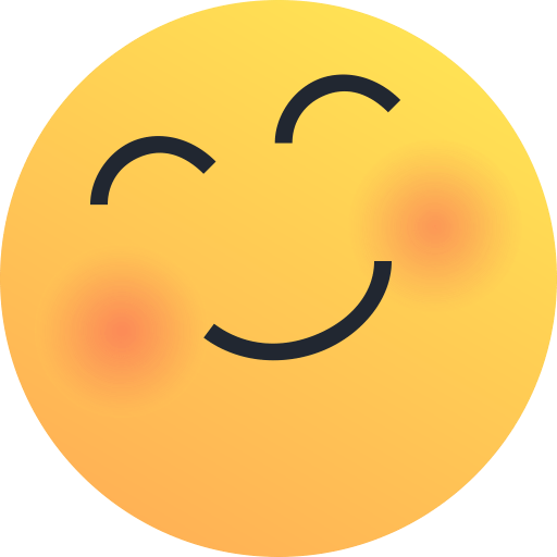 Blush Emoji PNG Images HD