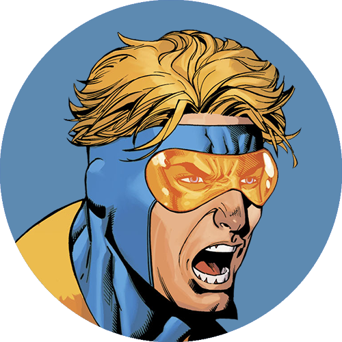Booster Gold PNG Background