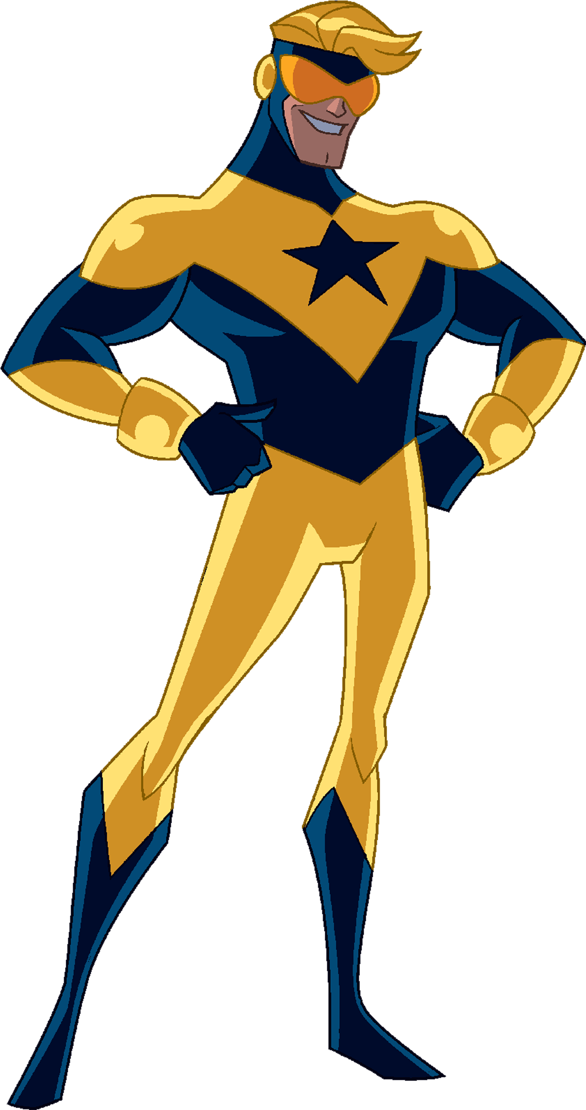 Booster Gold PNG Clipart Background