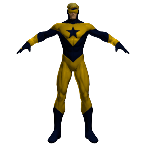 Booster Gold PNG HD Quality