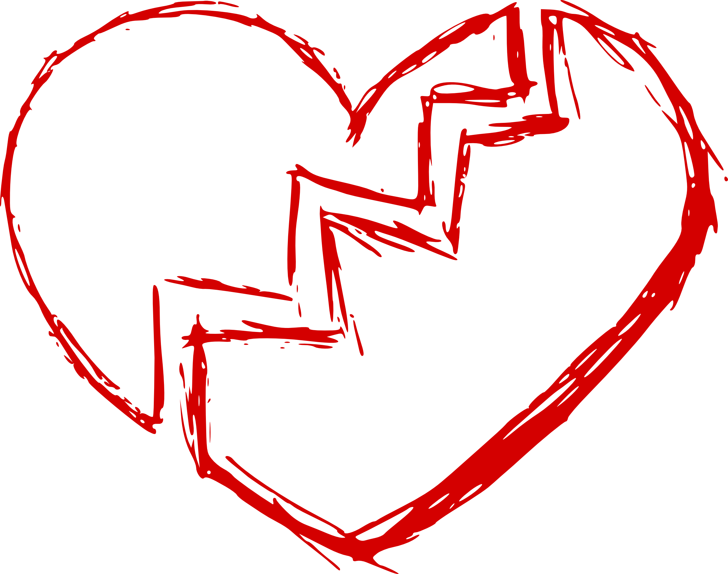 Broken Heart Clip Art Transparent PNG