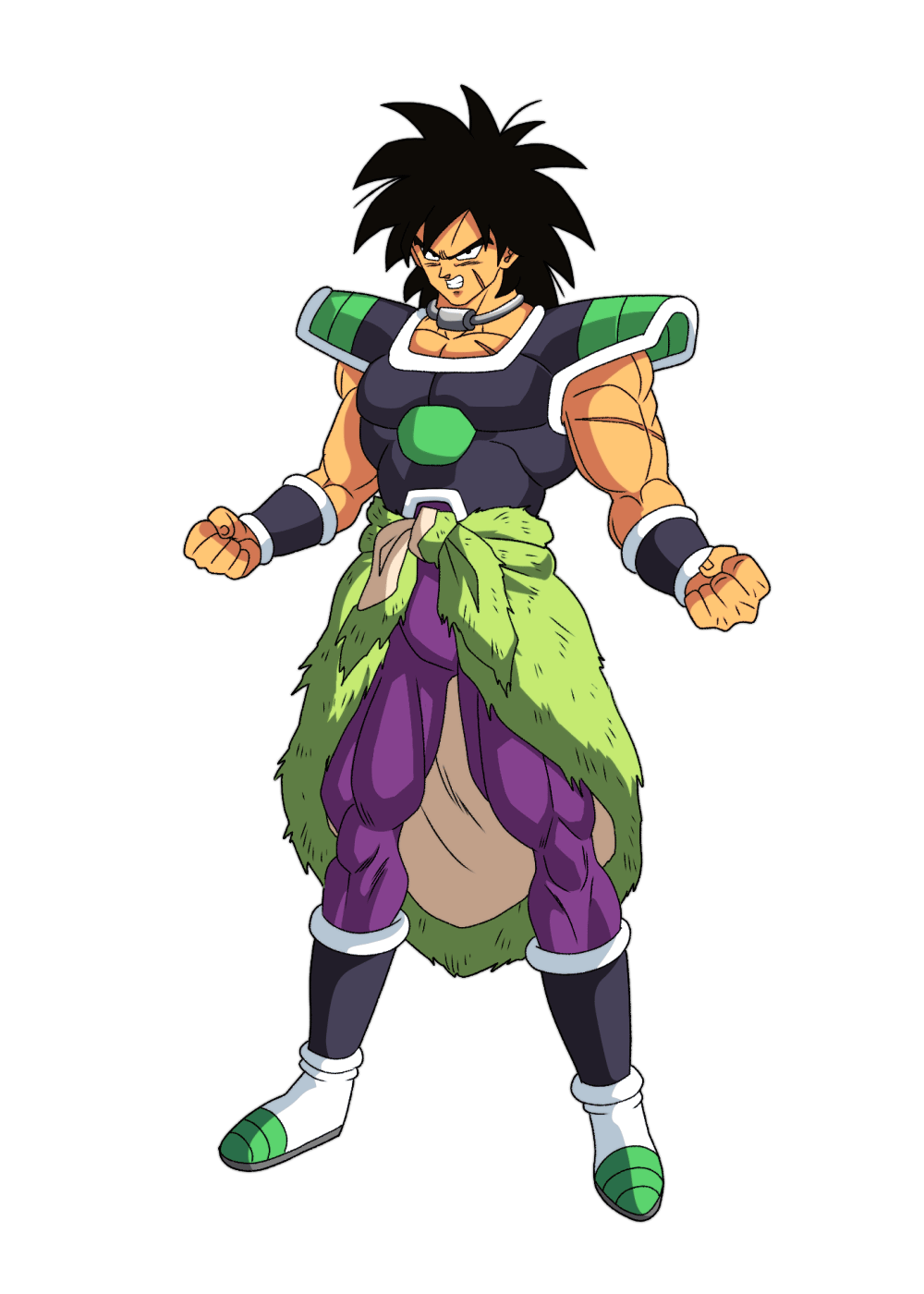 Broly PNG Background