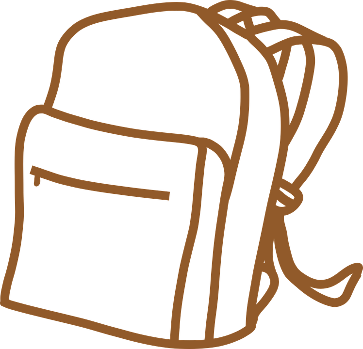 Brown Backpack PNG Images HD