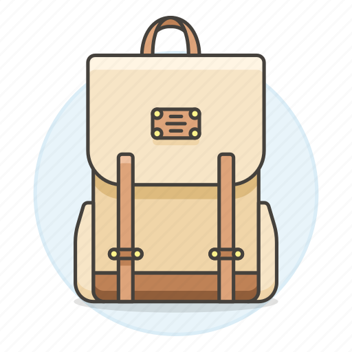Brown Backpack Transparent Free PNG