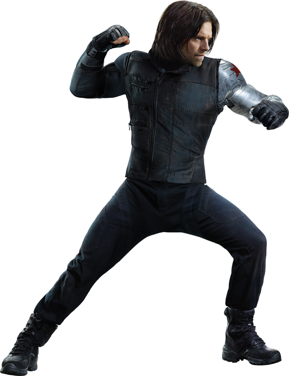 Bucky Barnes Background PNG Image