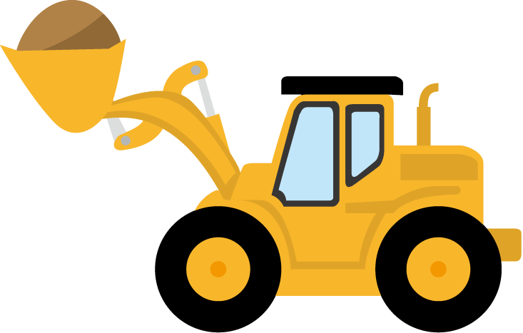 Bulldozer PNG Clipart Background
