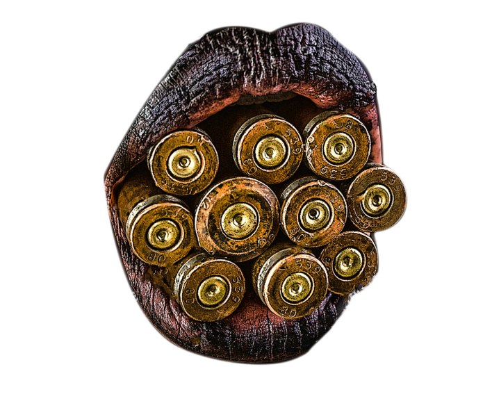 Bullets Background PNG Clip Art Image