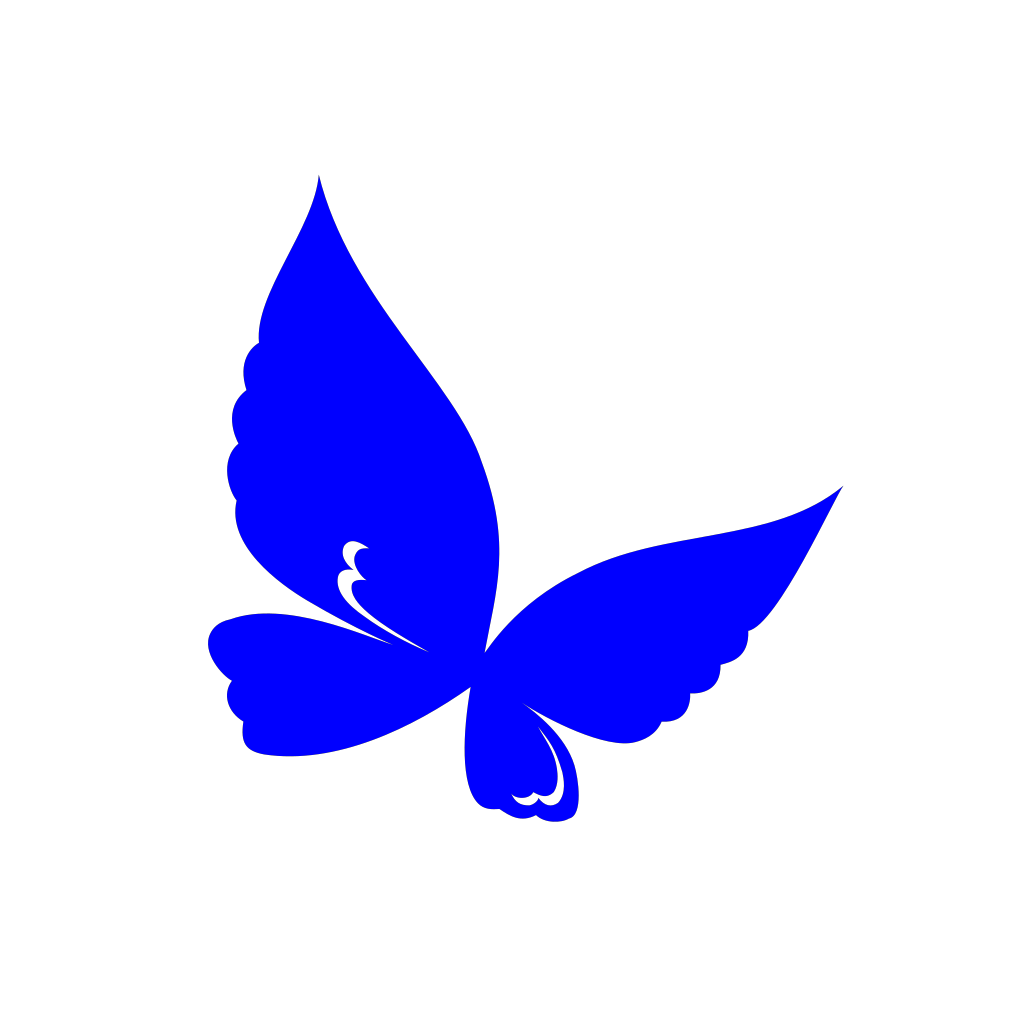 Butterfly Clip Art Background PNG Image