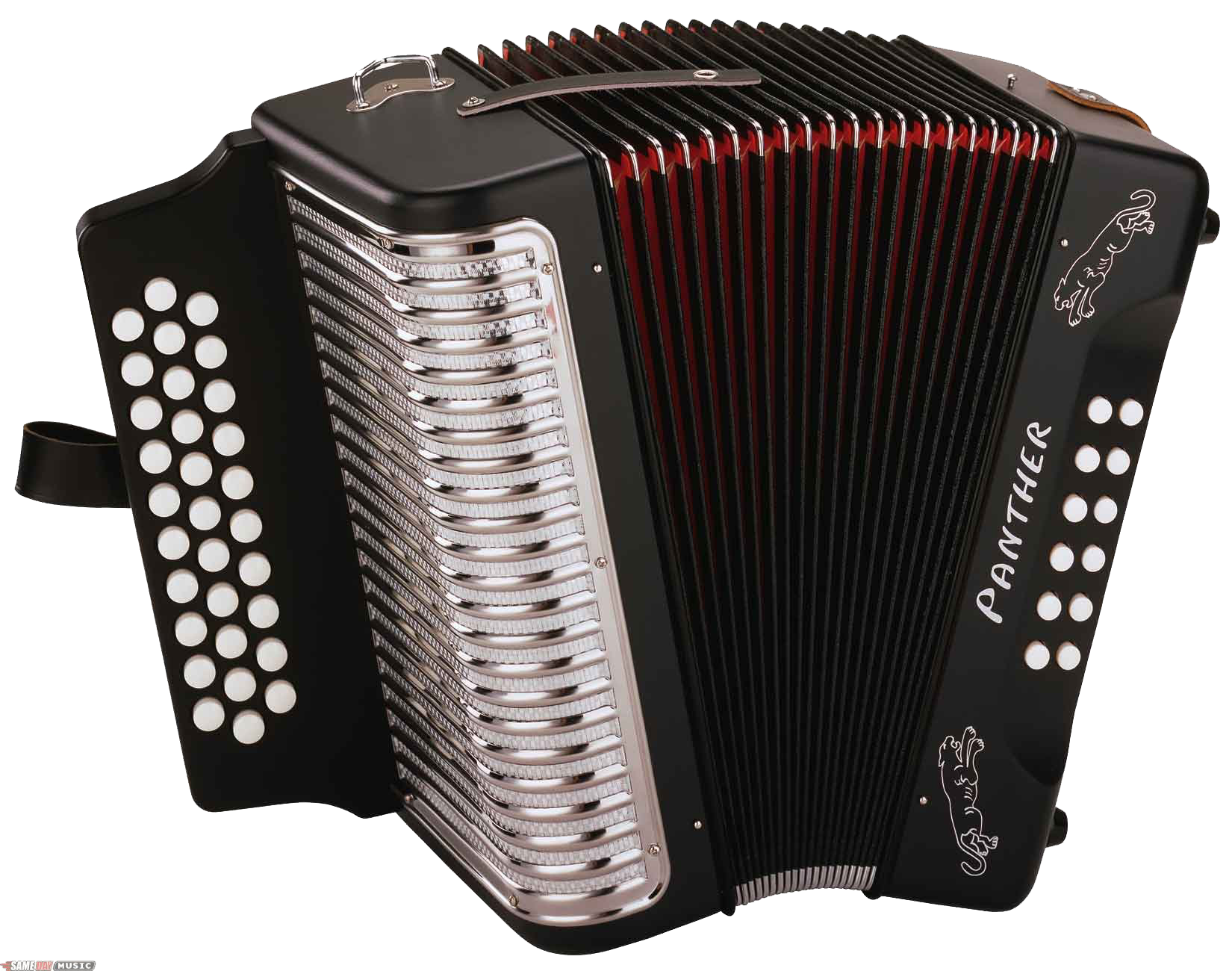 Button Accordion PNG Background