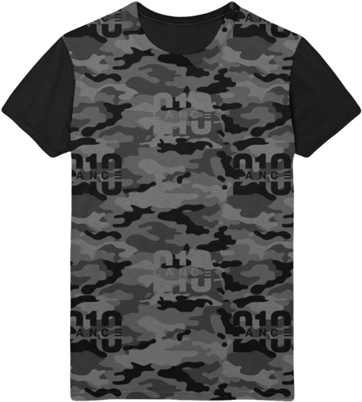 Camouflage T-Shirt Transparent Background