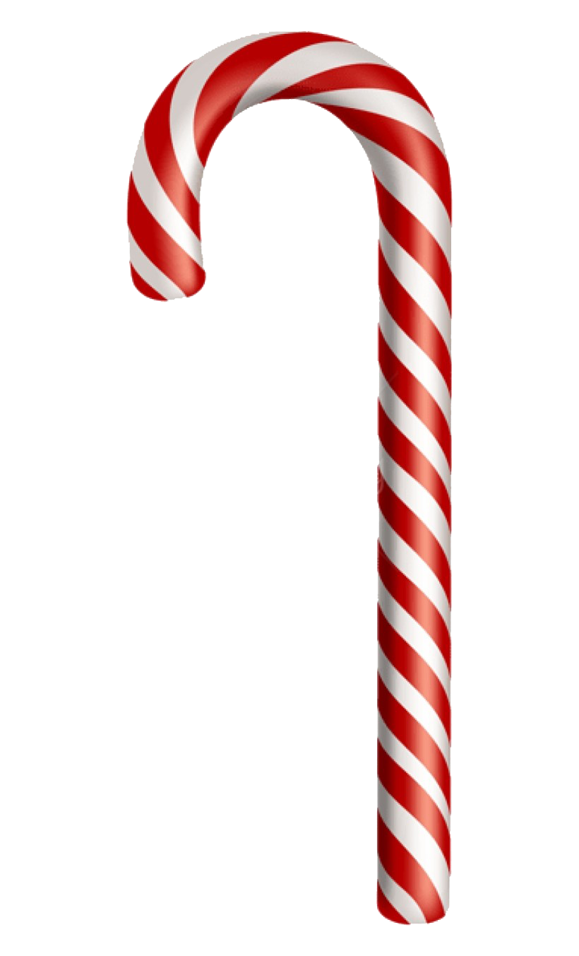 Candy Cane PNG Background Clip Art