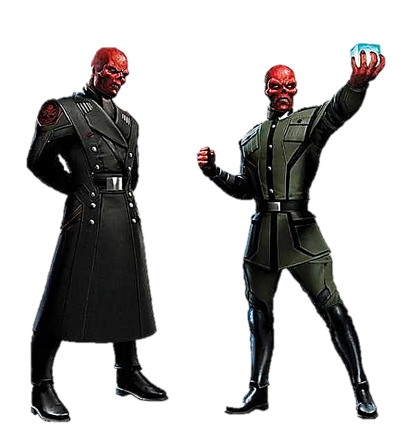 Captain America Red Skull Free PNG