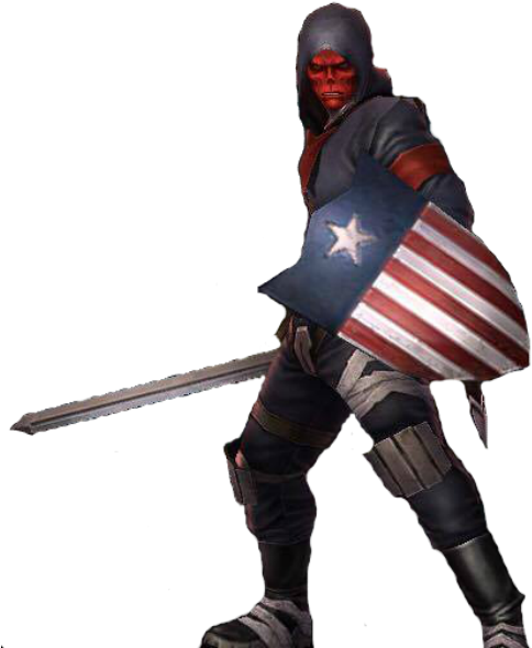 Captain America Red Skull PNG Clipart Background