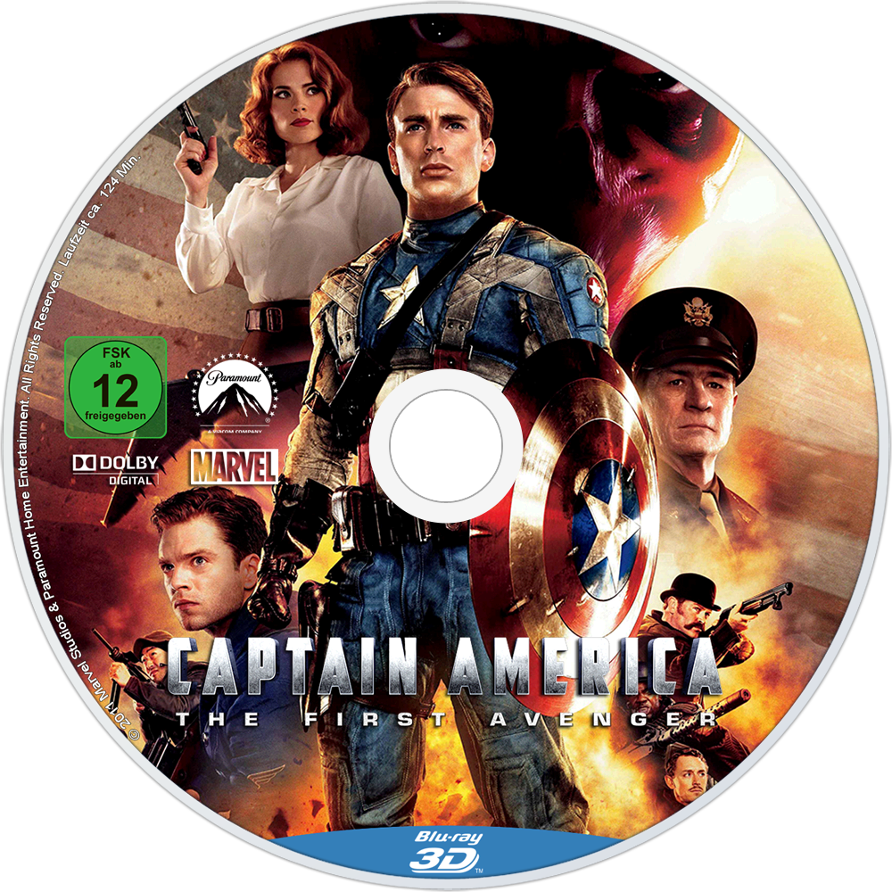 Captain America The First Avenger Movie Transparent Clip Art PNG