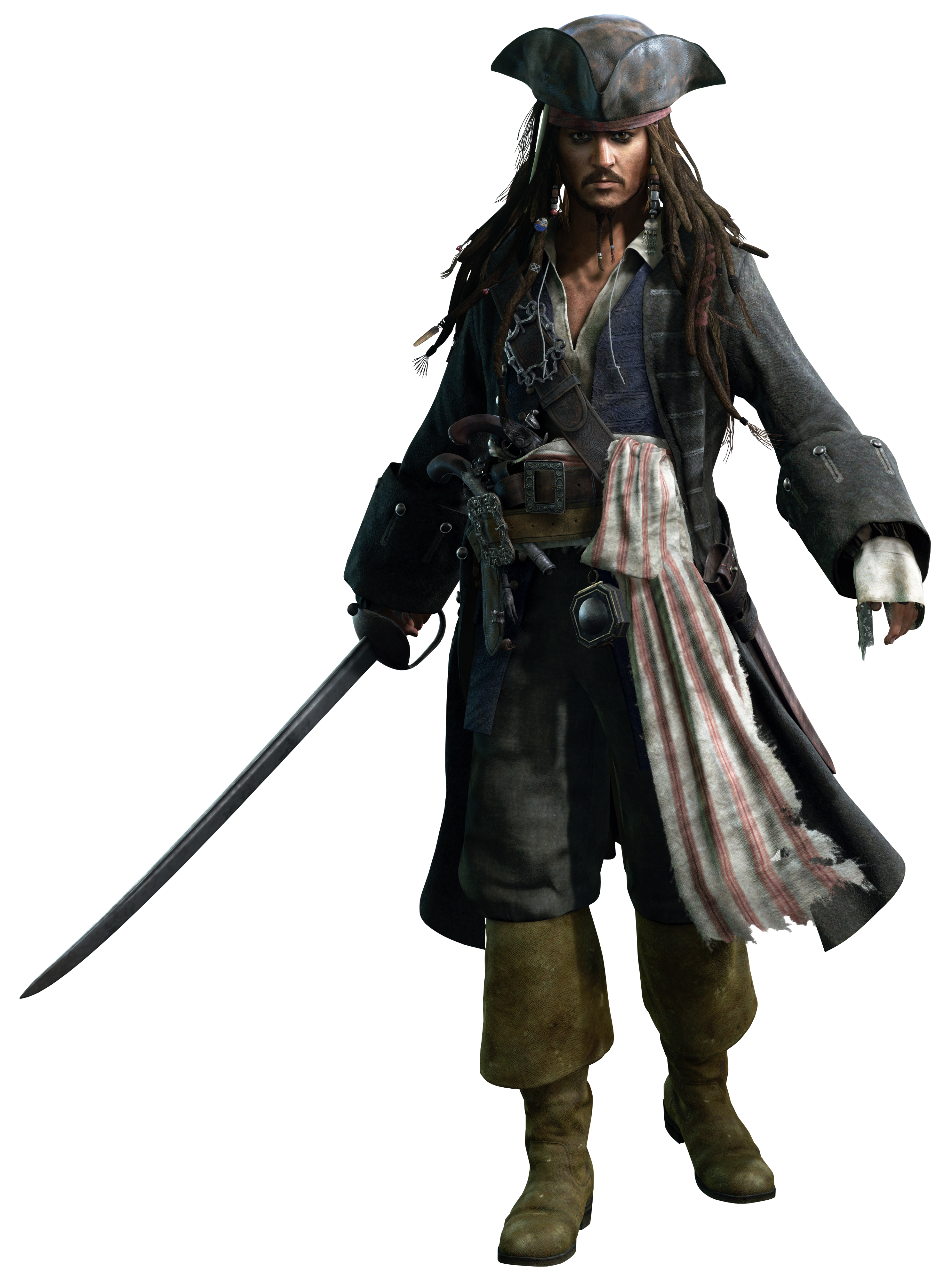 Captain Jack Sparrow No Background Clip Art