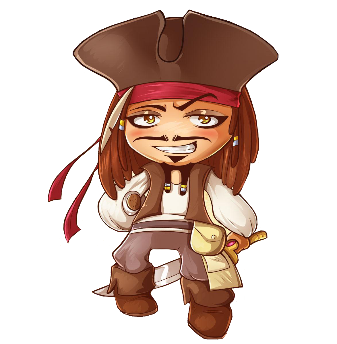 Captain Jack Sparrow PNG HD Quality