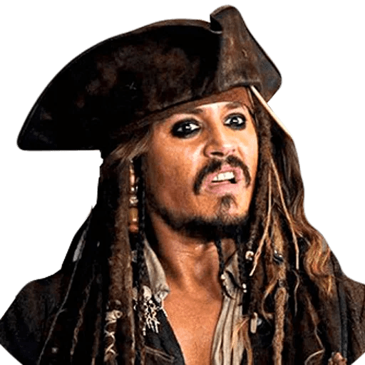 Captain Jack Sparrow PNG Photo Image