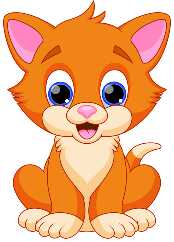 Cat Clipart PNG Pic Background