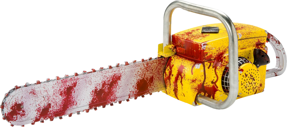 Chainsaw Background PNG Image