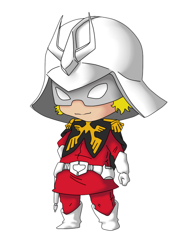Char Aznable PNG Background