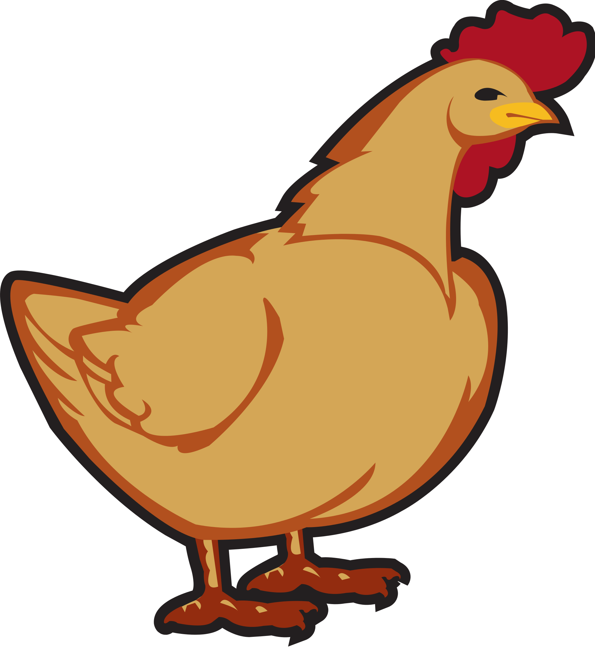 Chicken Bird Transparent Clip Art PNG