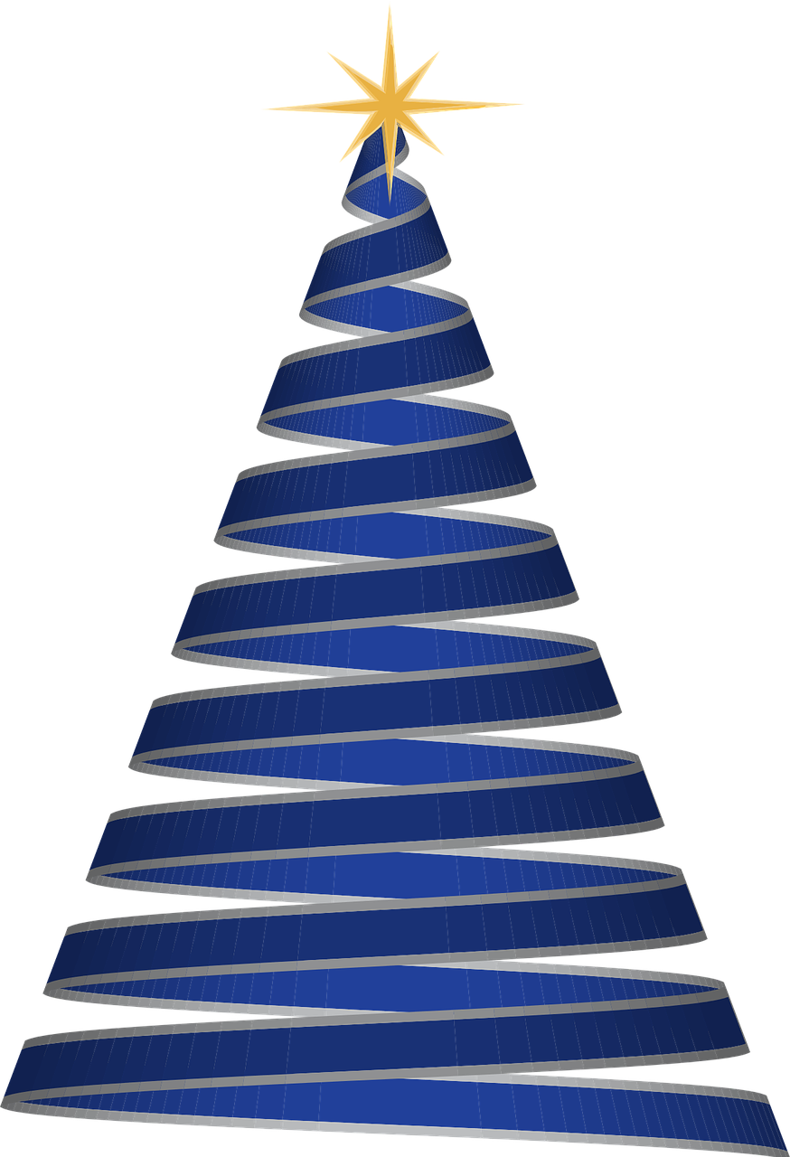 Christmas Tree Background PNG Image