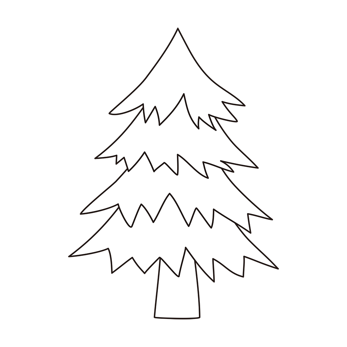 Christmas Tree Clipart Free PNG