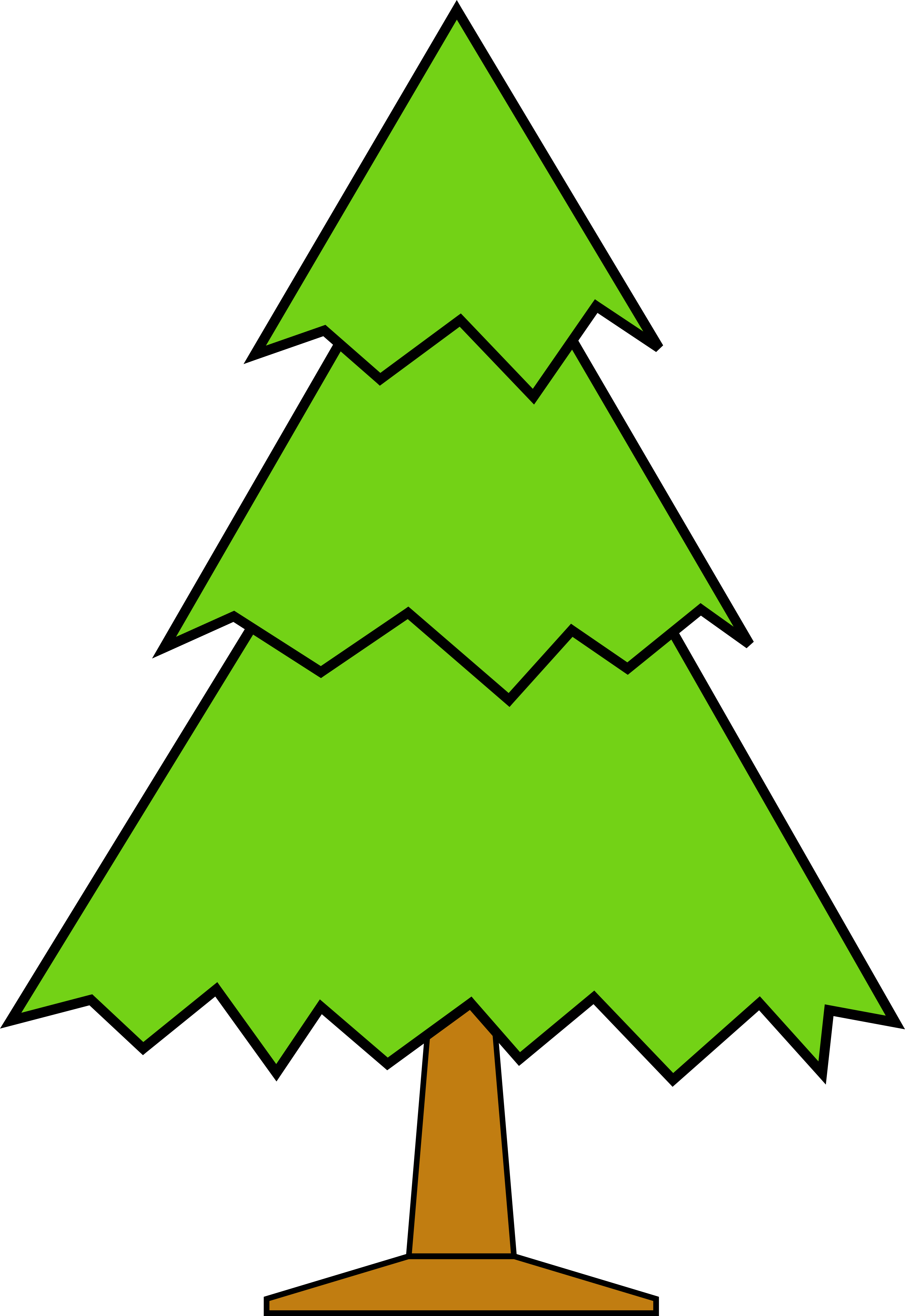 Christmas Tree Clipart PNG Clipart Background