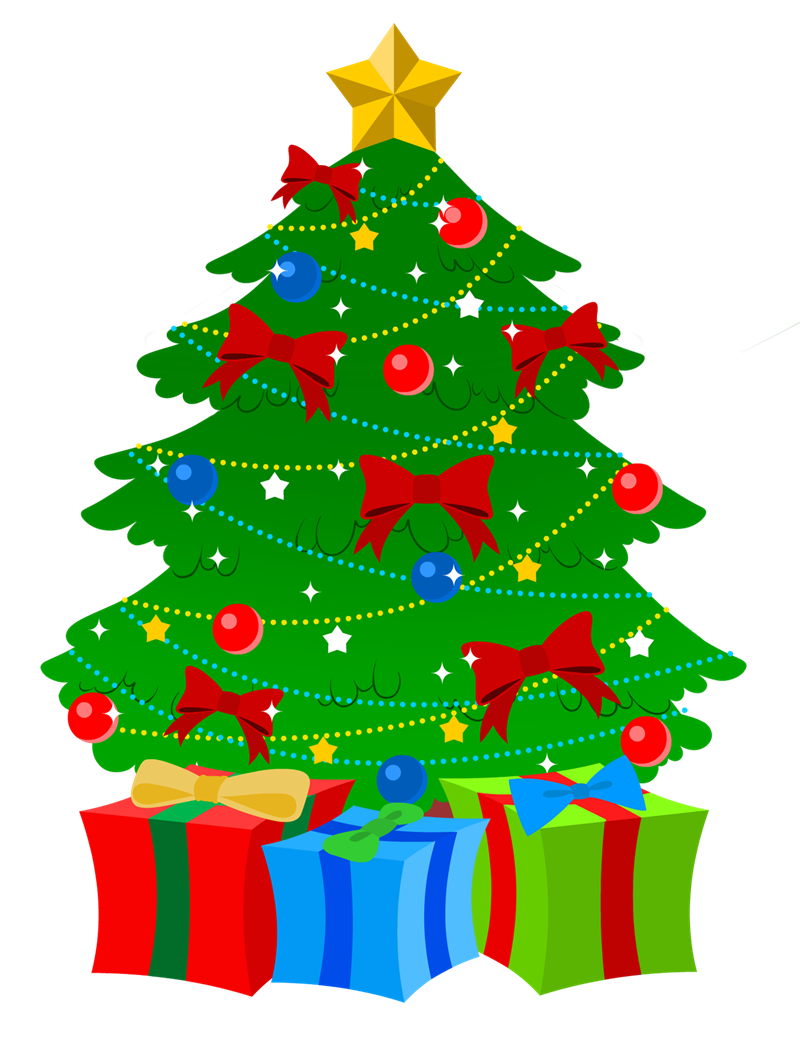 Christmas Tree Clipart PNG Free File Download