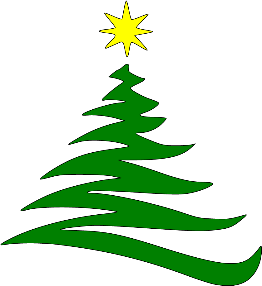 Christmas Tree Clipart PNG HD Quality