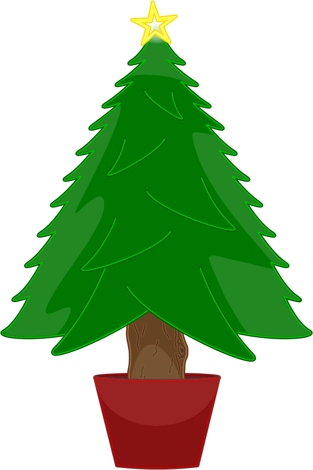 Christmas Tree Clipart Transparent File