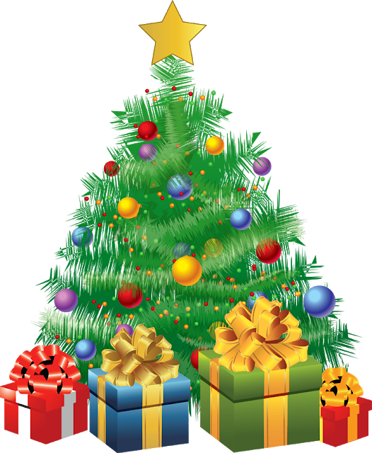 Christmas Tree Clipart Transparent Free PNG