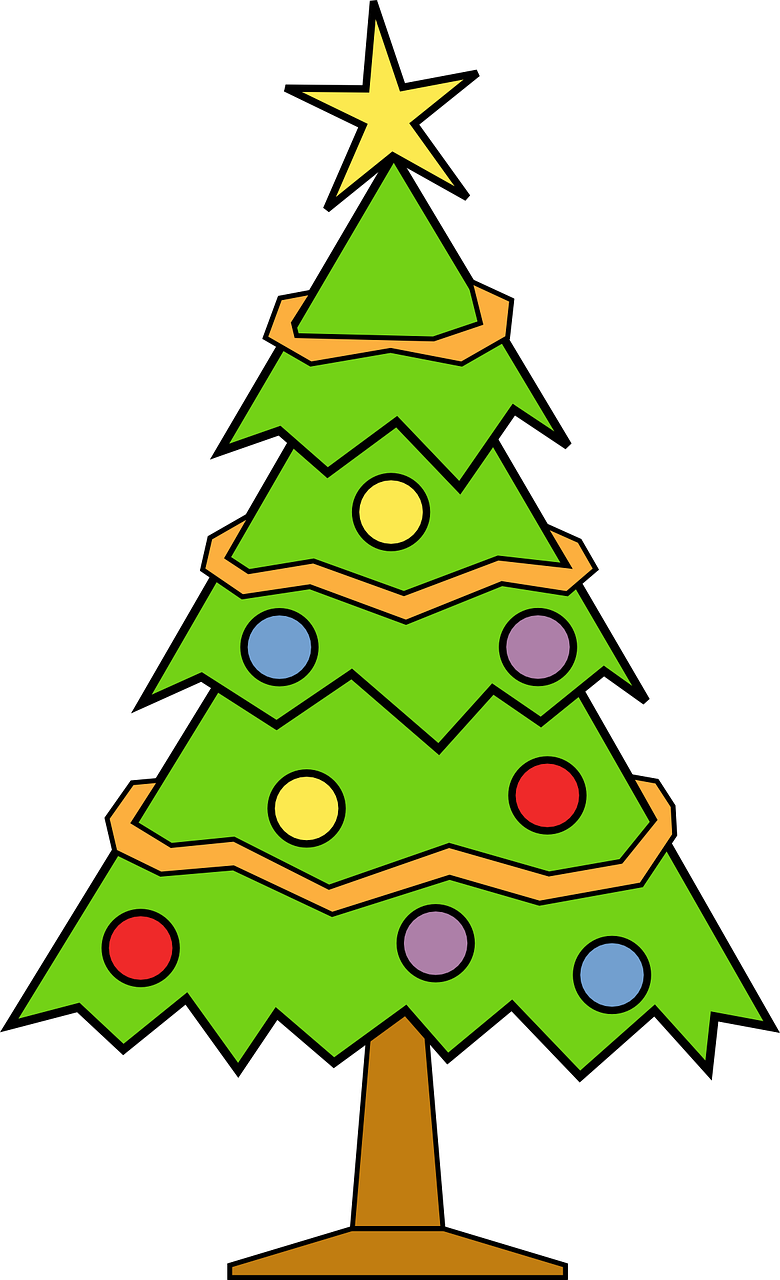 Christmas Tree PNG Background Clip Art