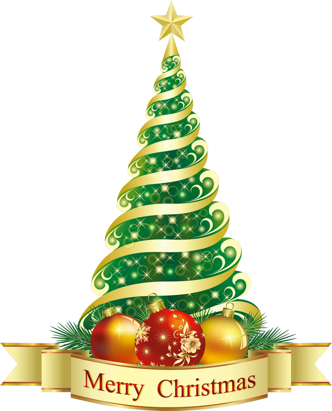 Christmas Tree PNG Background