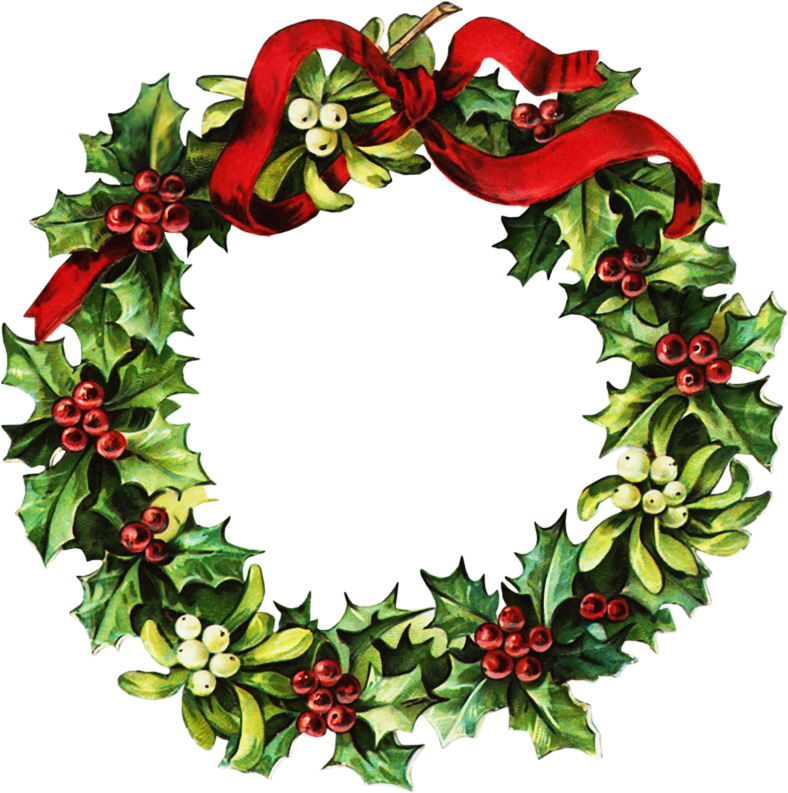 Christmas Wreath Clip Art Transparent PNG