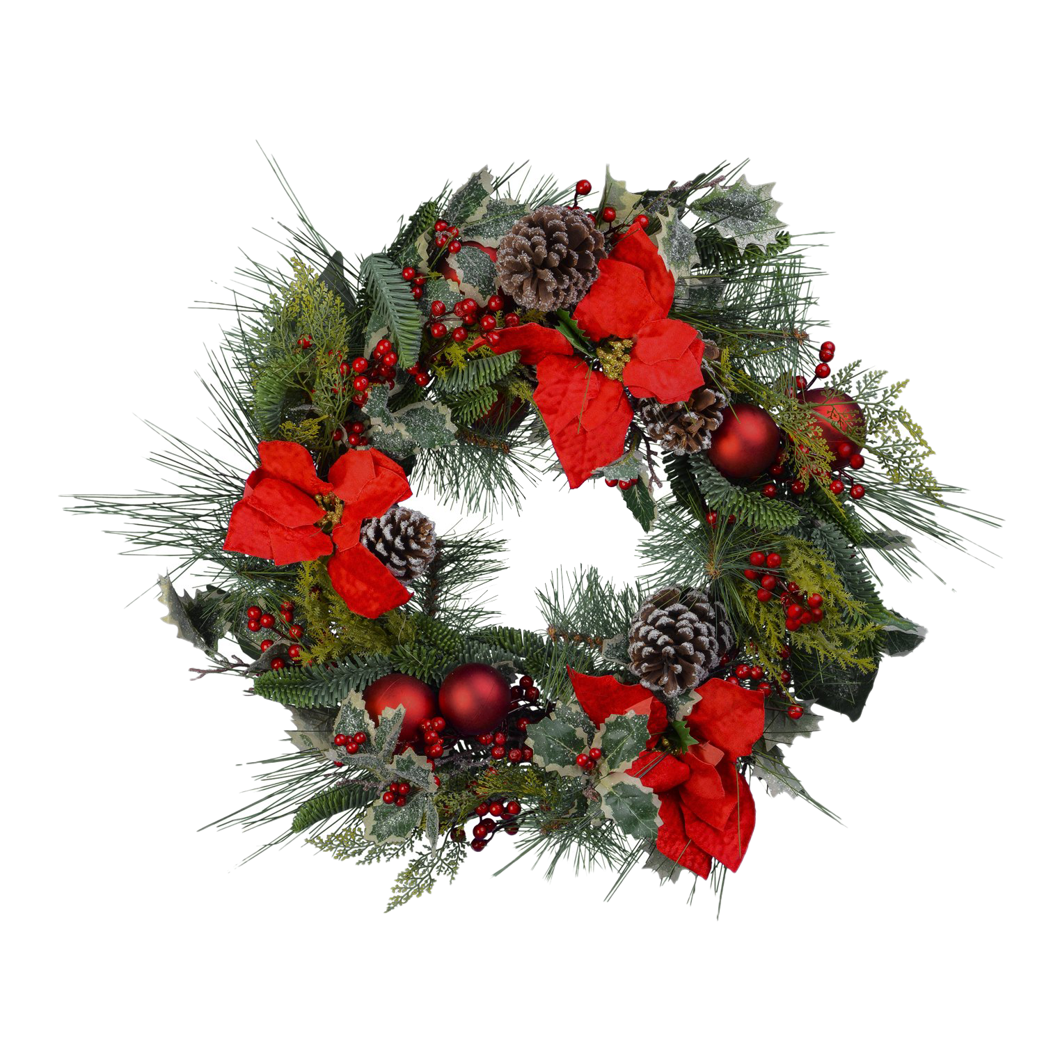 Christmas Wreath PNG Background