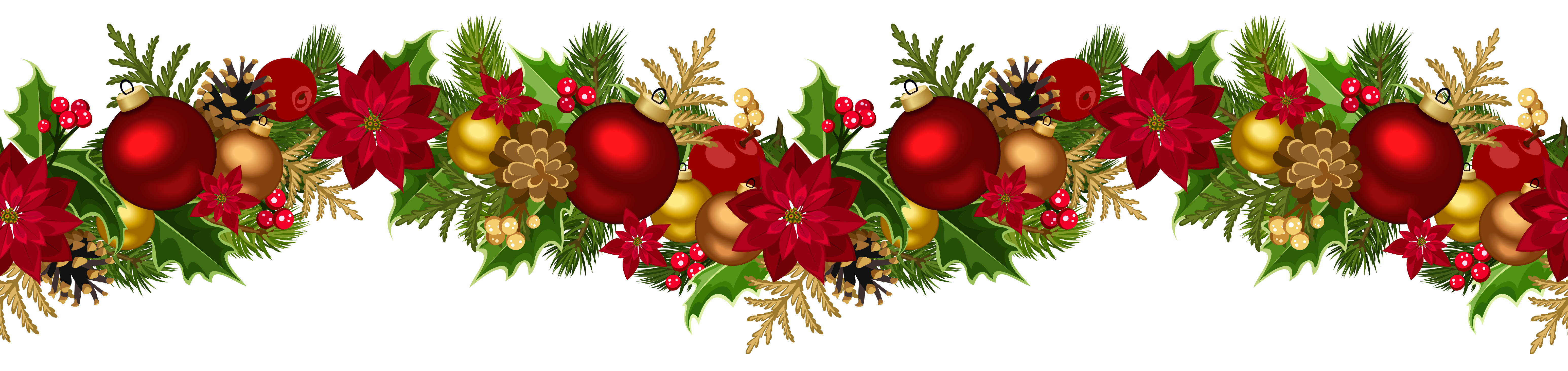 Christmas Wreath PNG Free File Download