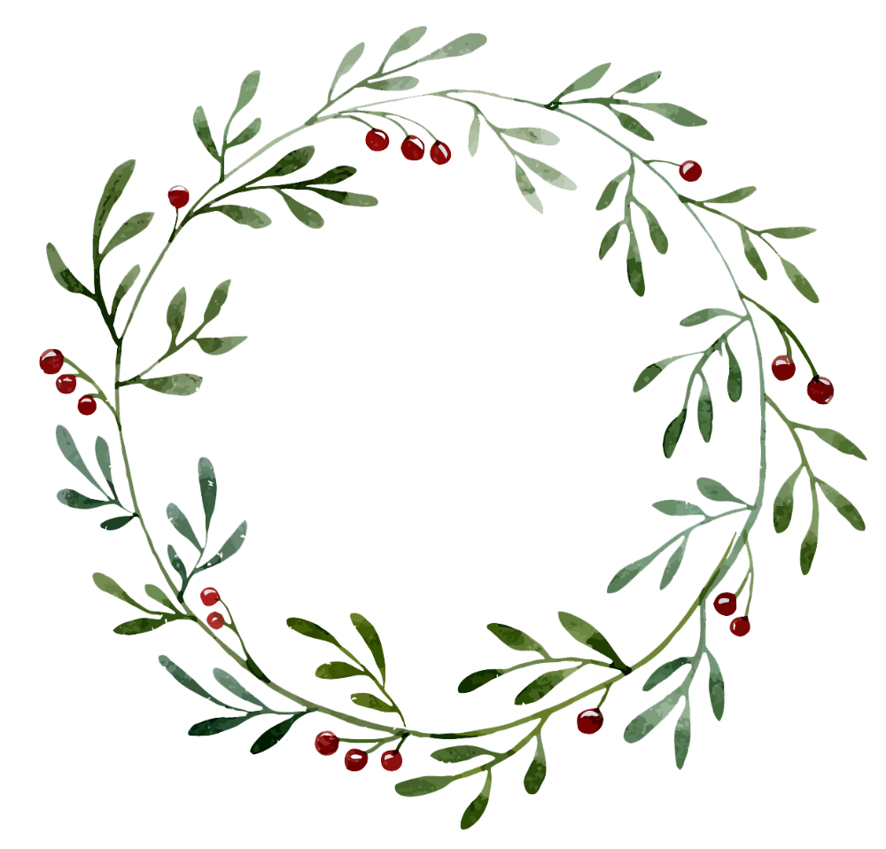 Christmas Wreath Transparent Background