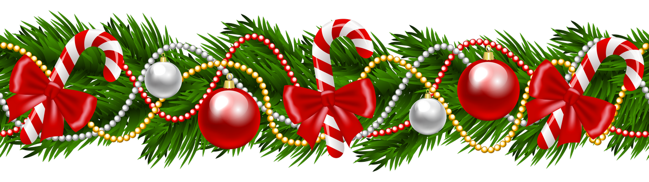 Christmas Wreath Transparent Clip Art Image