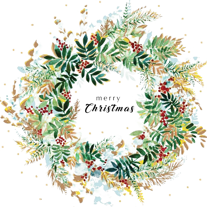 Christmas Wreath Transparent Image