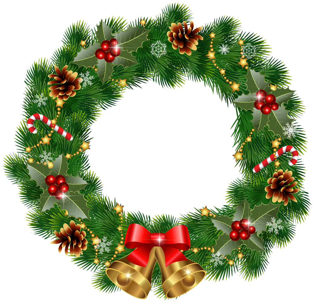 Christmas Wreath Transparent Images Clip Art