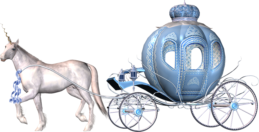 Cinderella Carriage PNG Background
