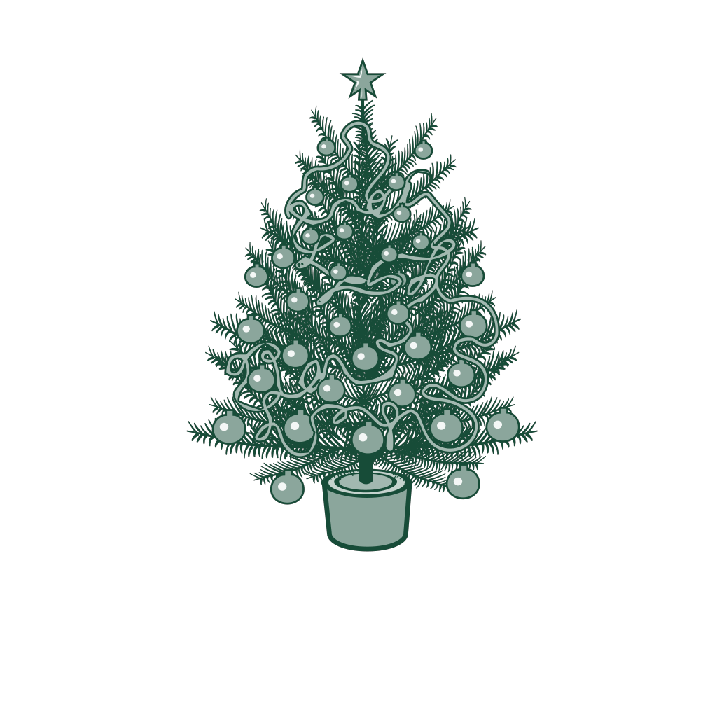 Clip Art Christmas Tree Free PNG