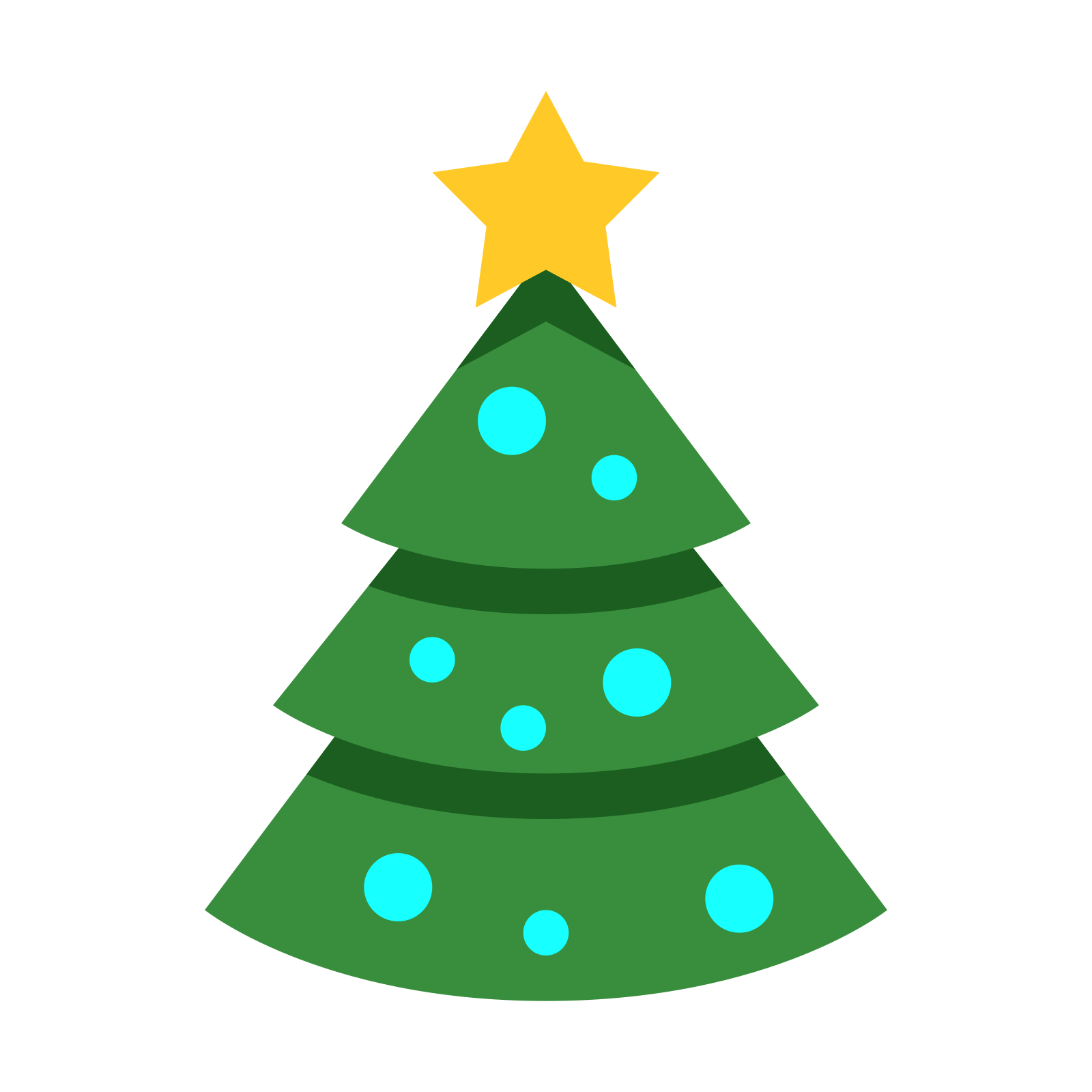 Clip Art Christmas Tree PNG Free File Download