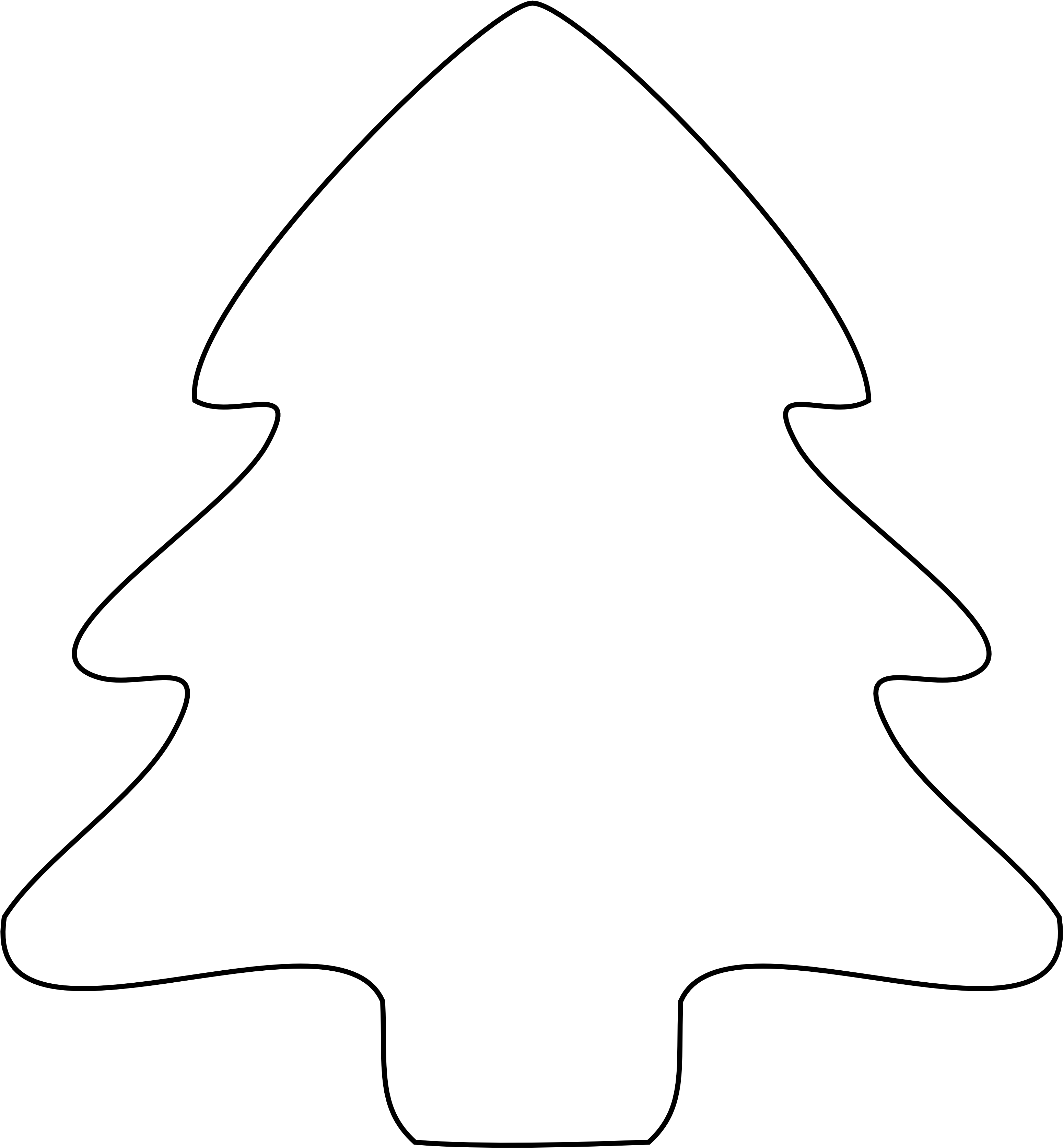 Clip Art Christmas Tree Transparent Images