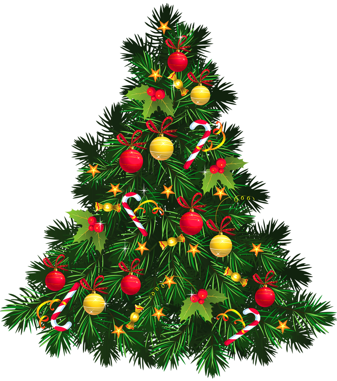 Clip Art Christmas Tree Transparent PNG