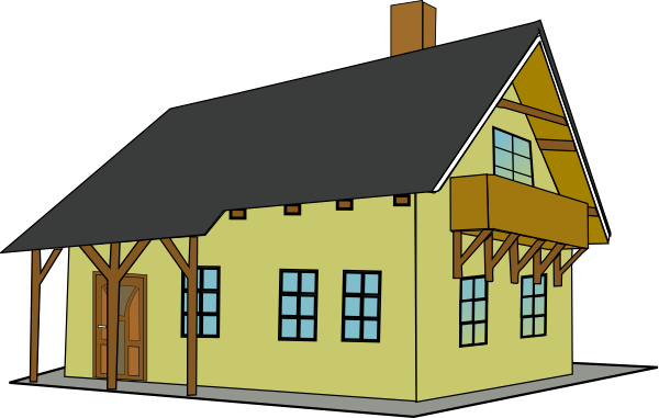Clip Art House PNG Background