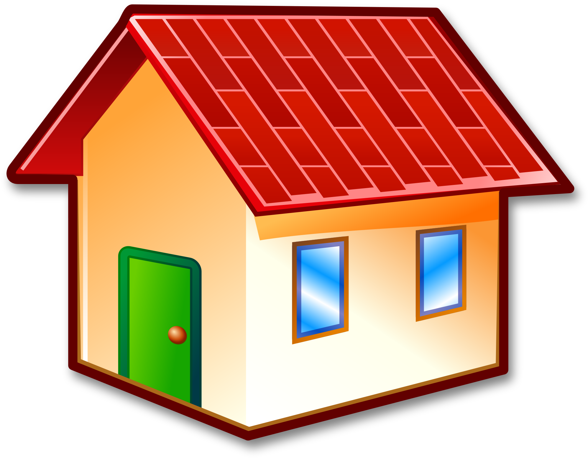 Clip Art House PNG Free File Download