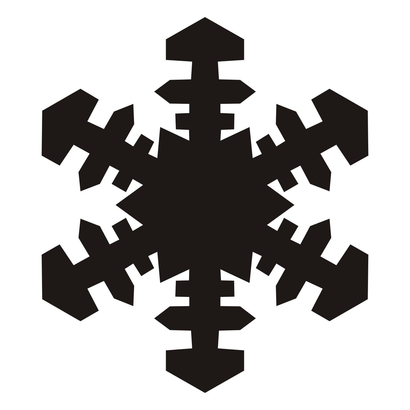 Clip Art Snowflake Free Picture PNG